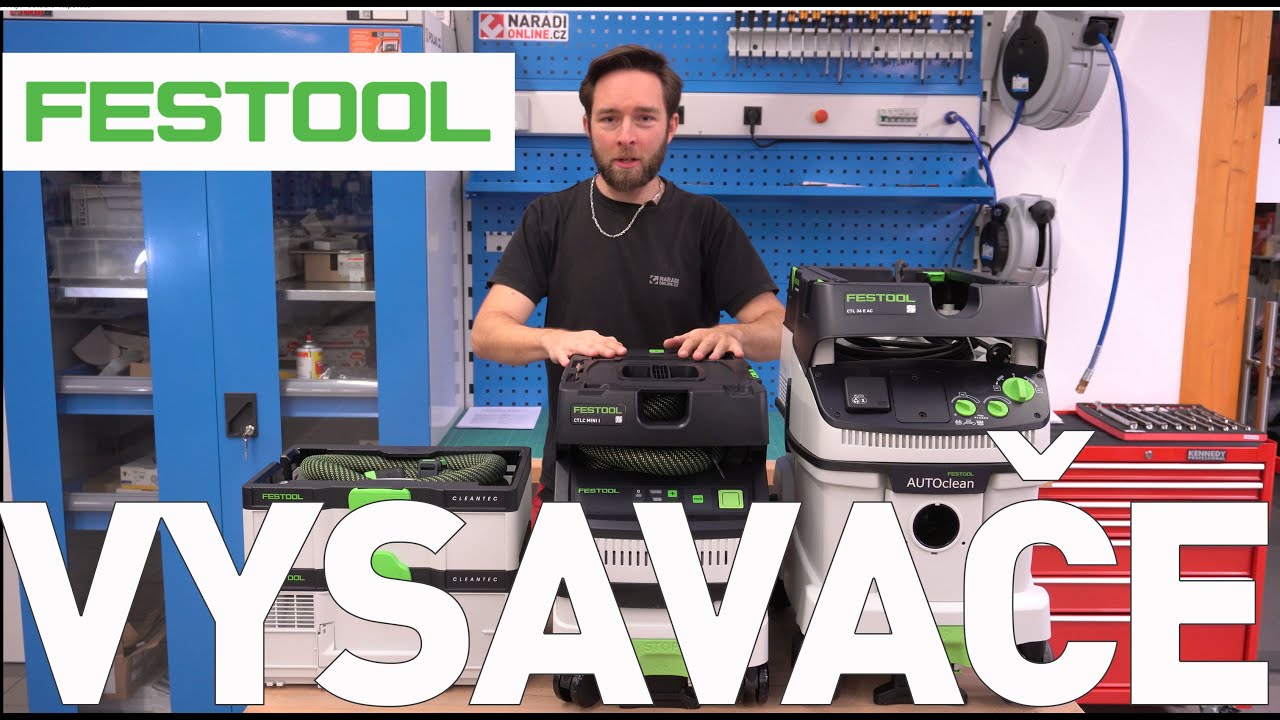 Festool vysavače