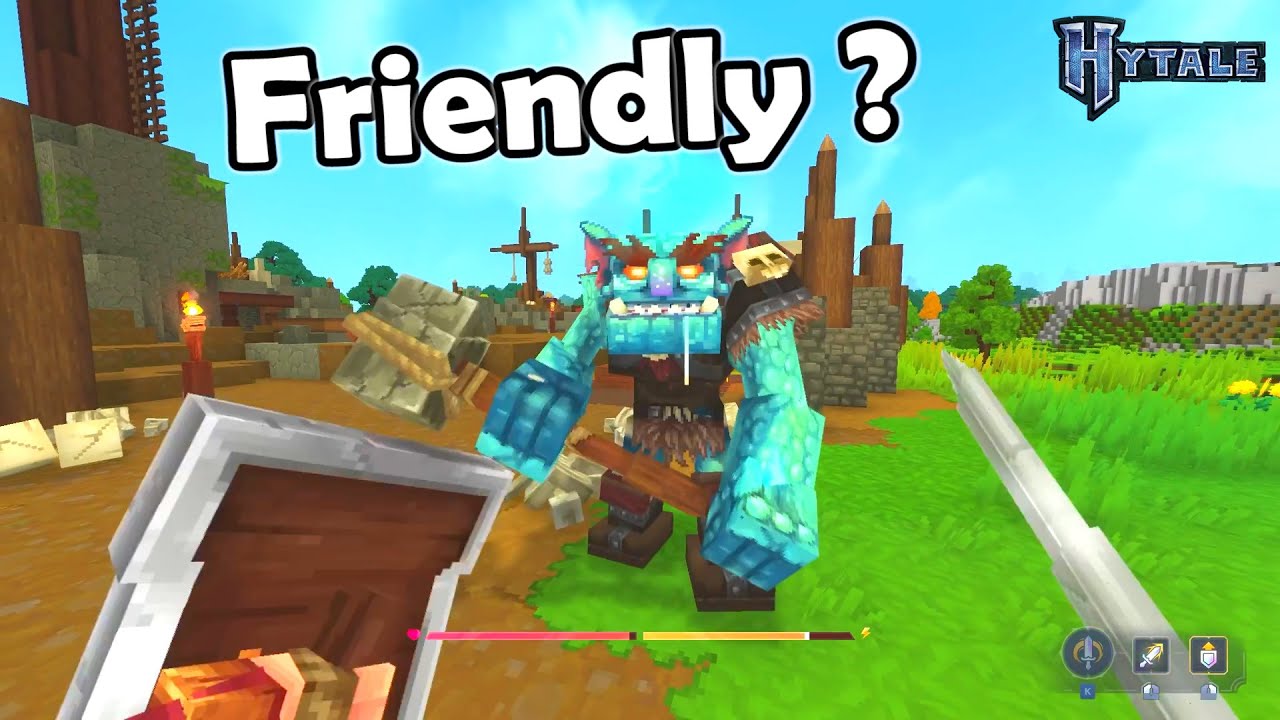 I Met a Blue Trork Tribe - Hytale Gameplay - Part 4