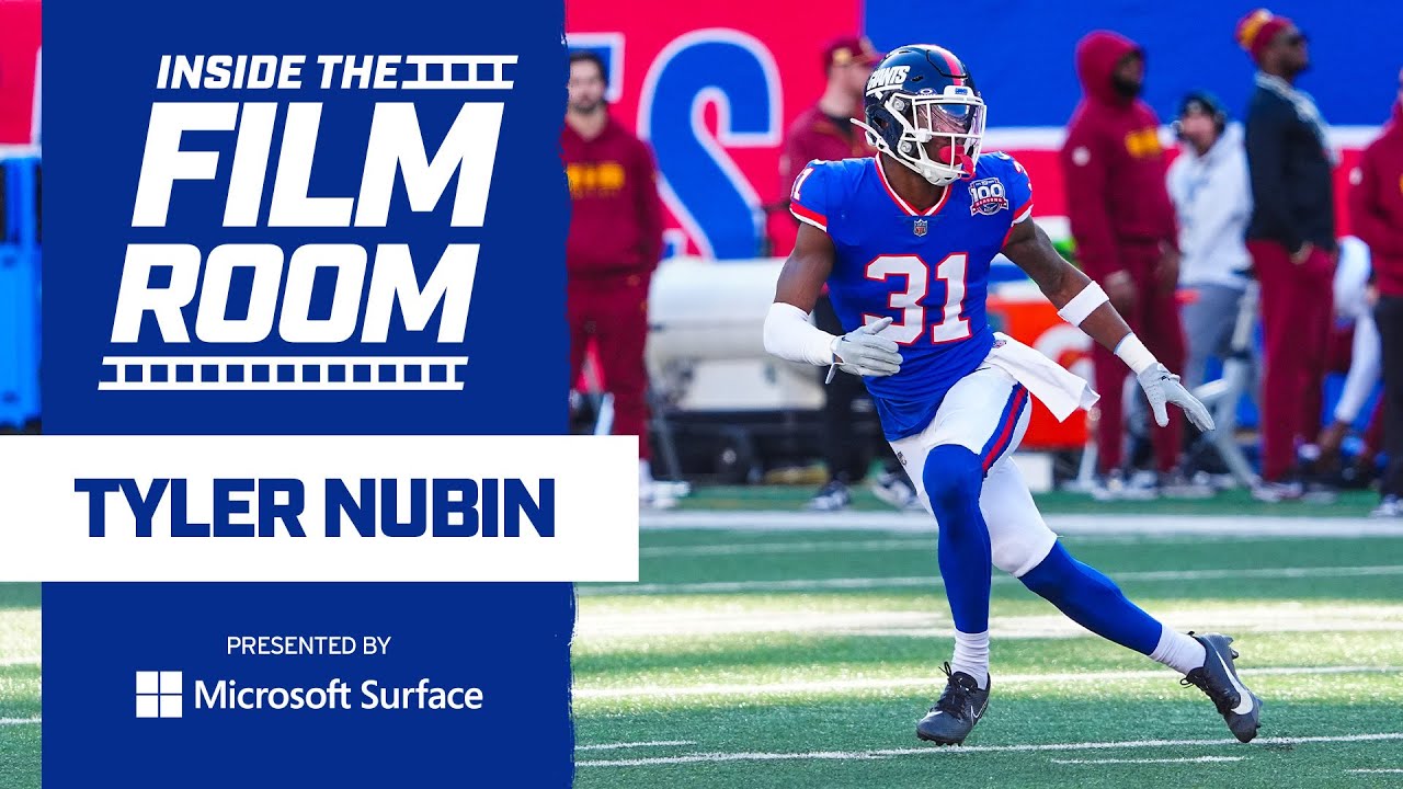 Film Room: Tyler Nubin's Rookie Season Game Tape | New York Giants