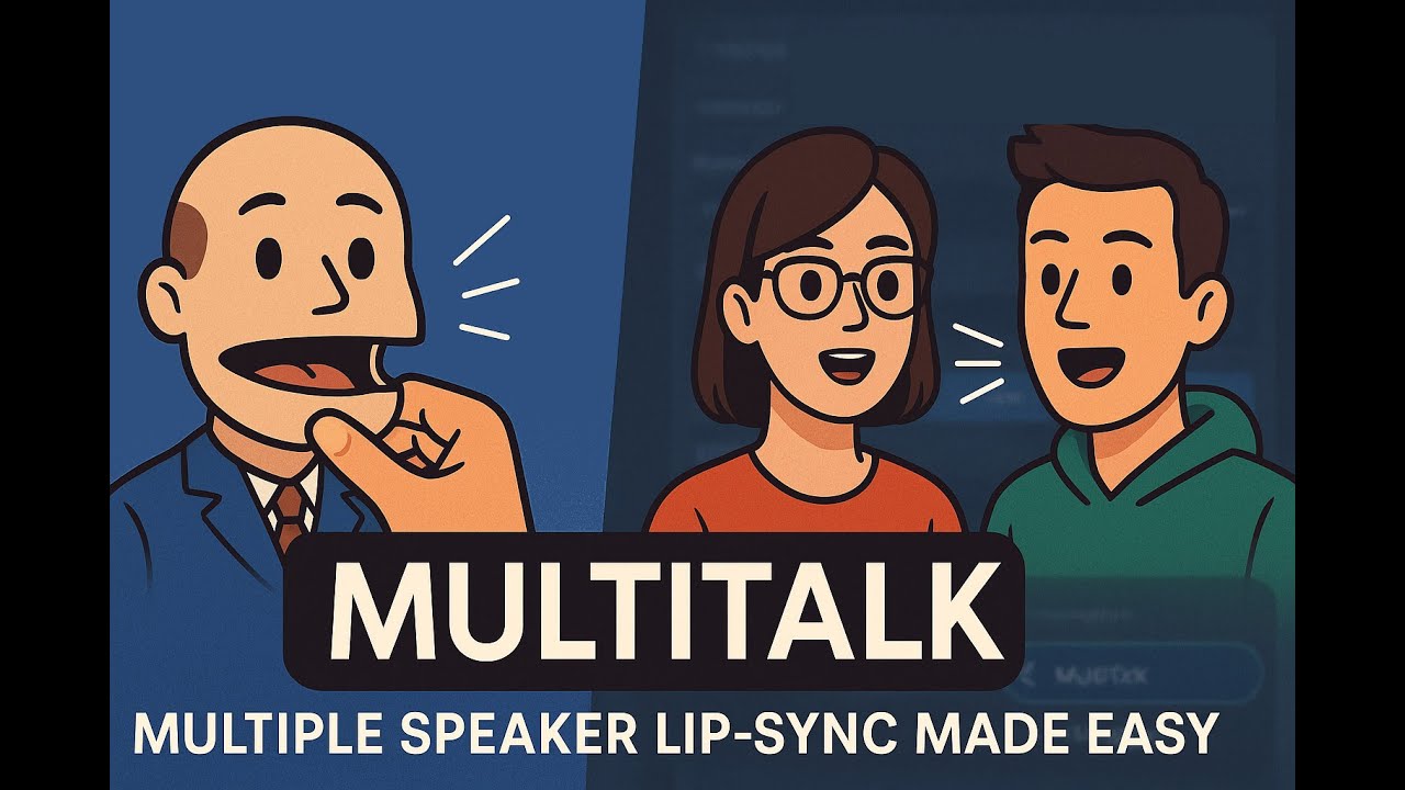 MultiTalk is Here — The Easiest Way to Lip-Sync Multiple People in One Video! #lipsync #aivideo