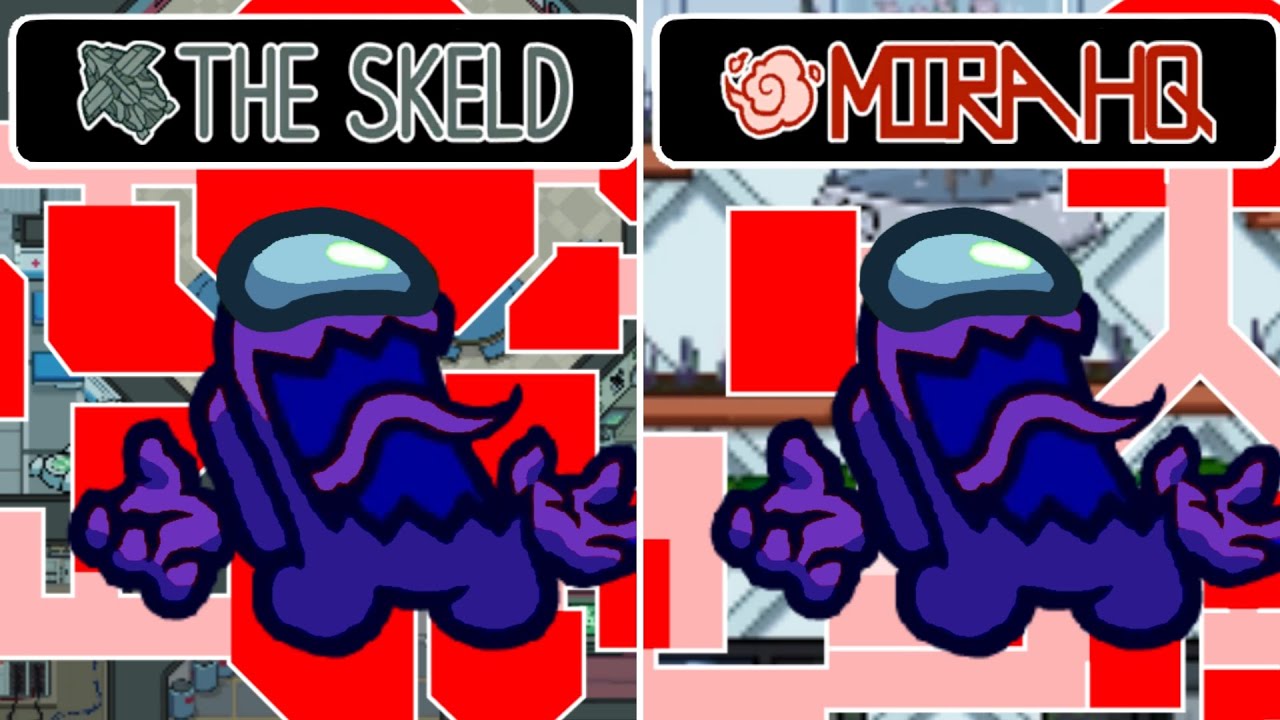 Among Us Esconde-Esconde (SKELD & MIRA HQ MAPA) TRIPULANTE & IMPOSTOR GAMEPLAY