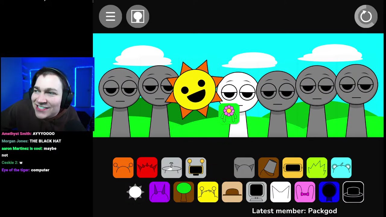 playing sprunki for the first time