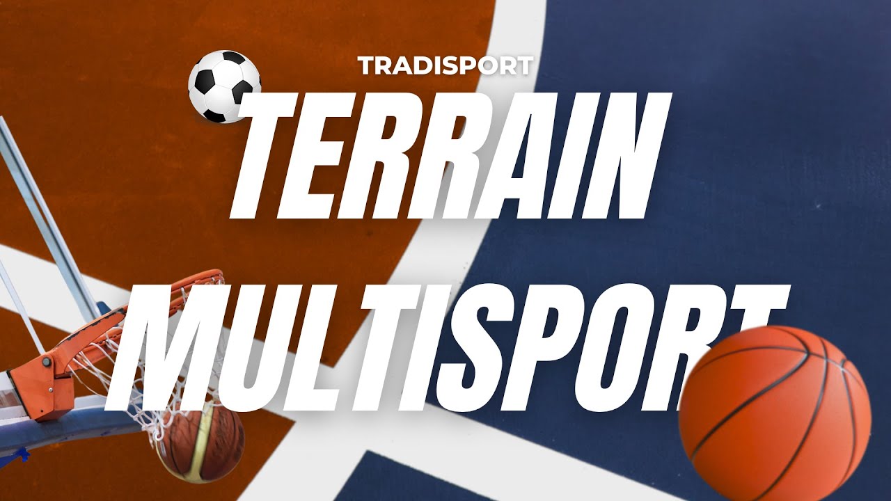 TERRAIN MULTISPORT   ETD   TRADISPORT 10 mm   SOL SOUPLE DE GRAND CONFORT POUR LA PRATQUE DES SPORT
