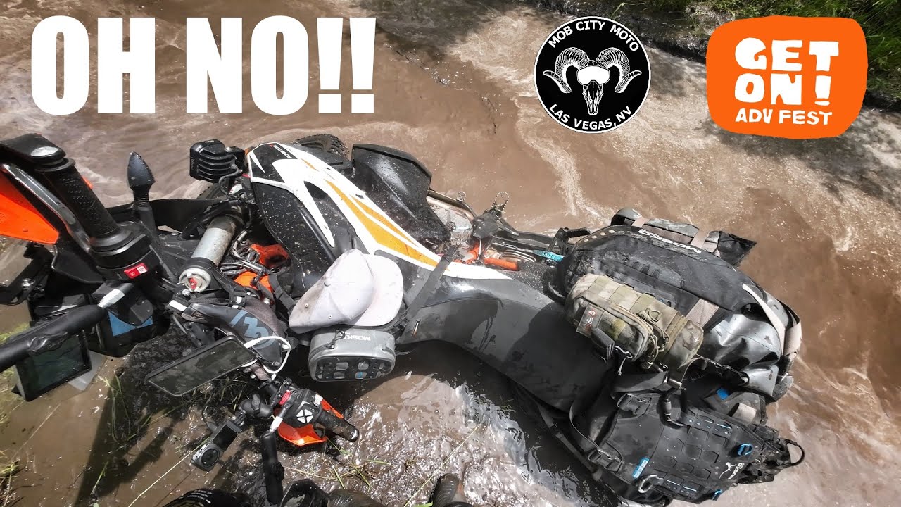 BIG Bikes in MUD | South Dakota Get On! Adventure Fest 2022 | Honda | BMW | Triumph | KTM