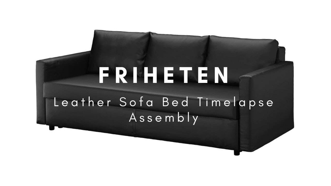 IKEA Friheten Sofa Bed || Time-lapse Assembly