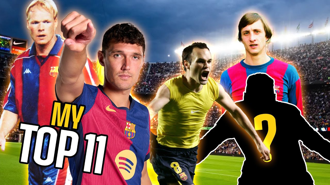 CHRISTENSEN | MY TOP 11 (ALL-TIME BARÇA LEGENDS) | FC Barcelona 🔵🔴