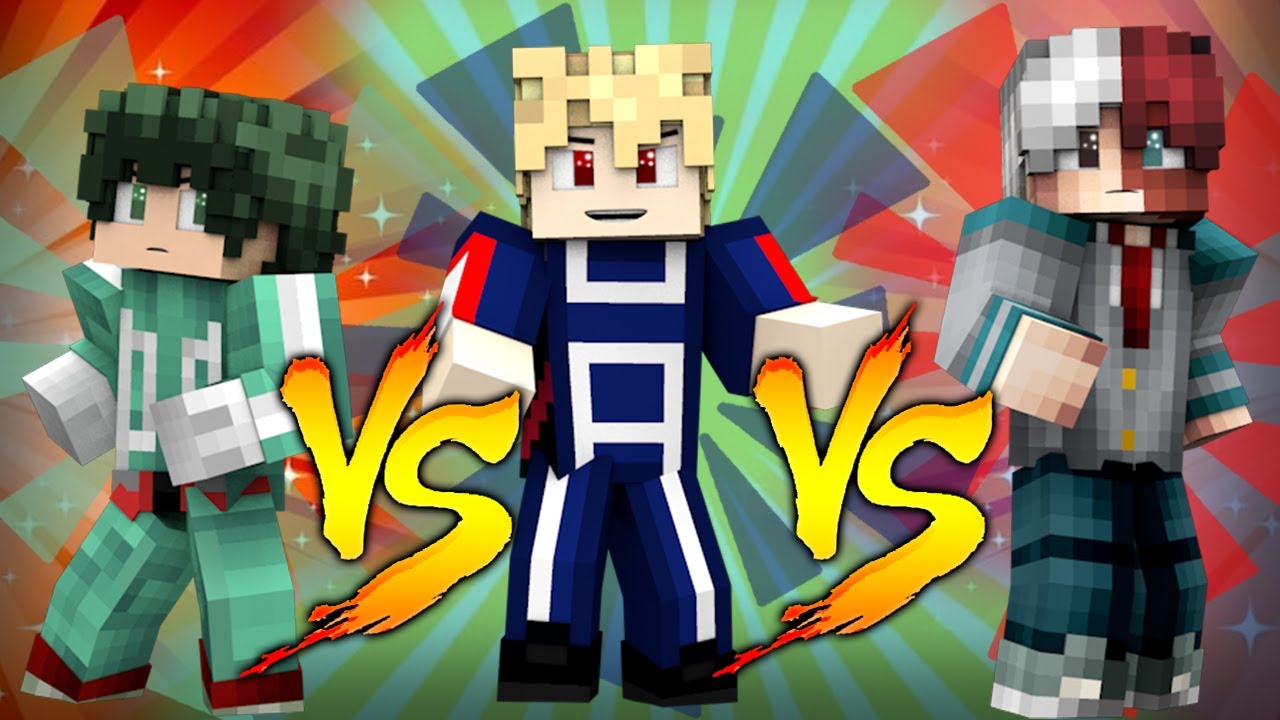 Minecraft Anime Lucky Block Race Boku No Hero Academia Edition (Minecraft Anime)