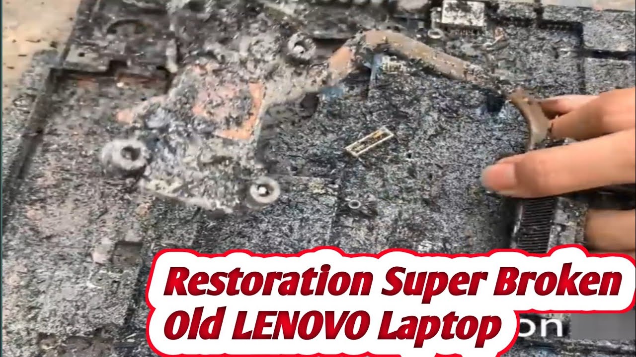 Restoration Super Broken Old LENOVO Laptop  Restored