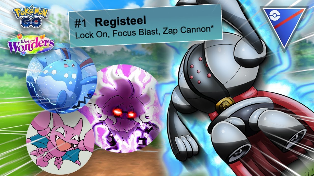 THE HIGHEST RANKED POKÉMON: TOP 10 *REGISTEEL* GREAT LEAGUE TEAMS! | Pokémon GO Battle League