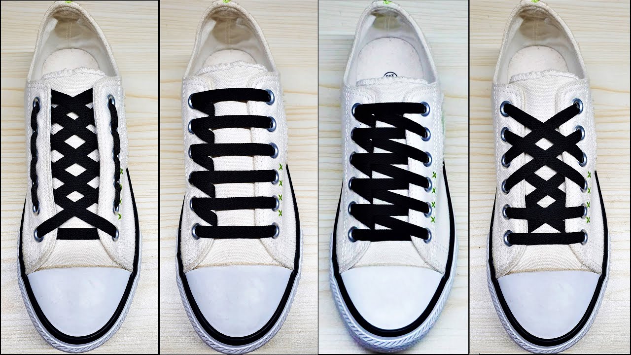 How To Tie Shoelaces, Creative Idea to Fasten Tie Your Shoes Tutorial Step by Step