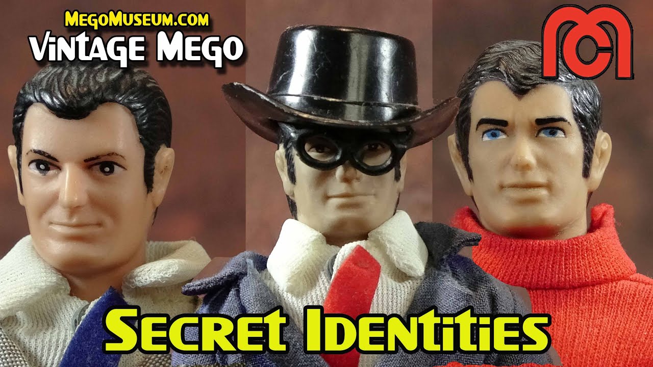 Vintage Mego: Secret Identity World's Greatest Superheroes