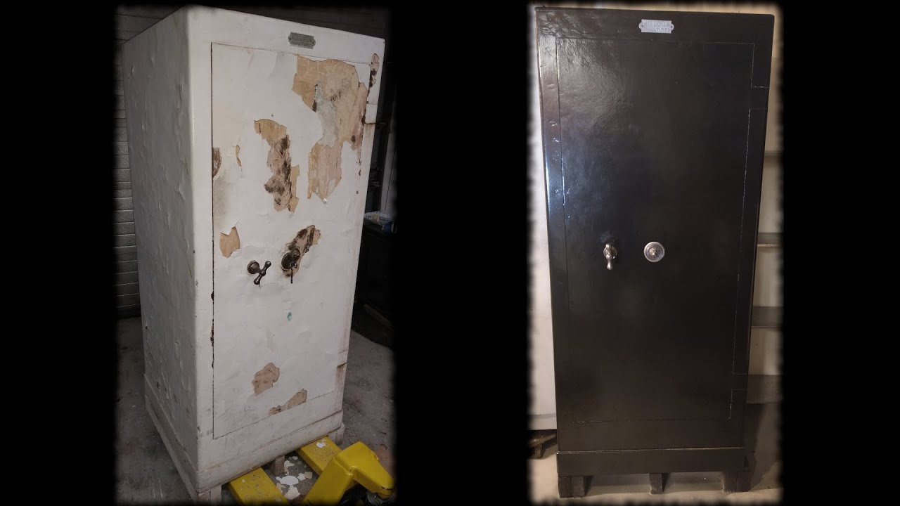 Antique safe restoration