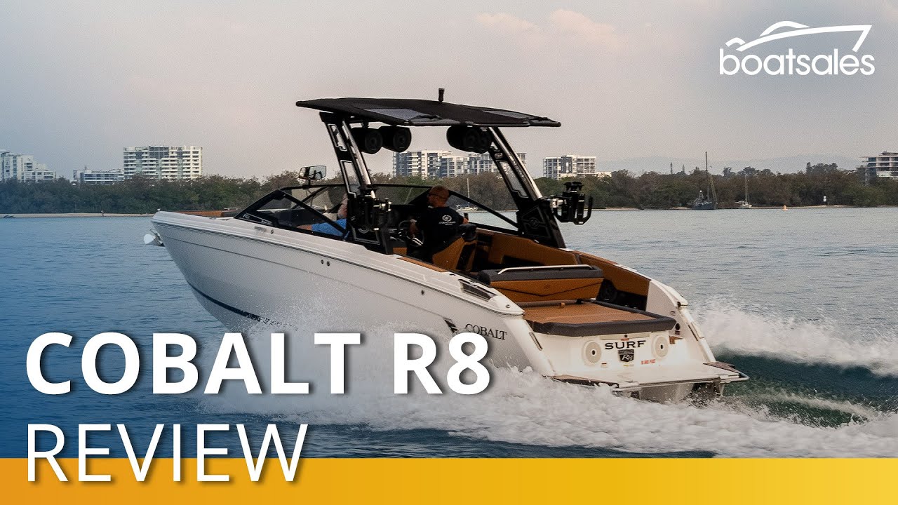 2024 Cobalt R8 review |  Surf’s up with Cobalt's whopping high-tech wake boat