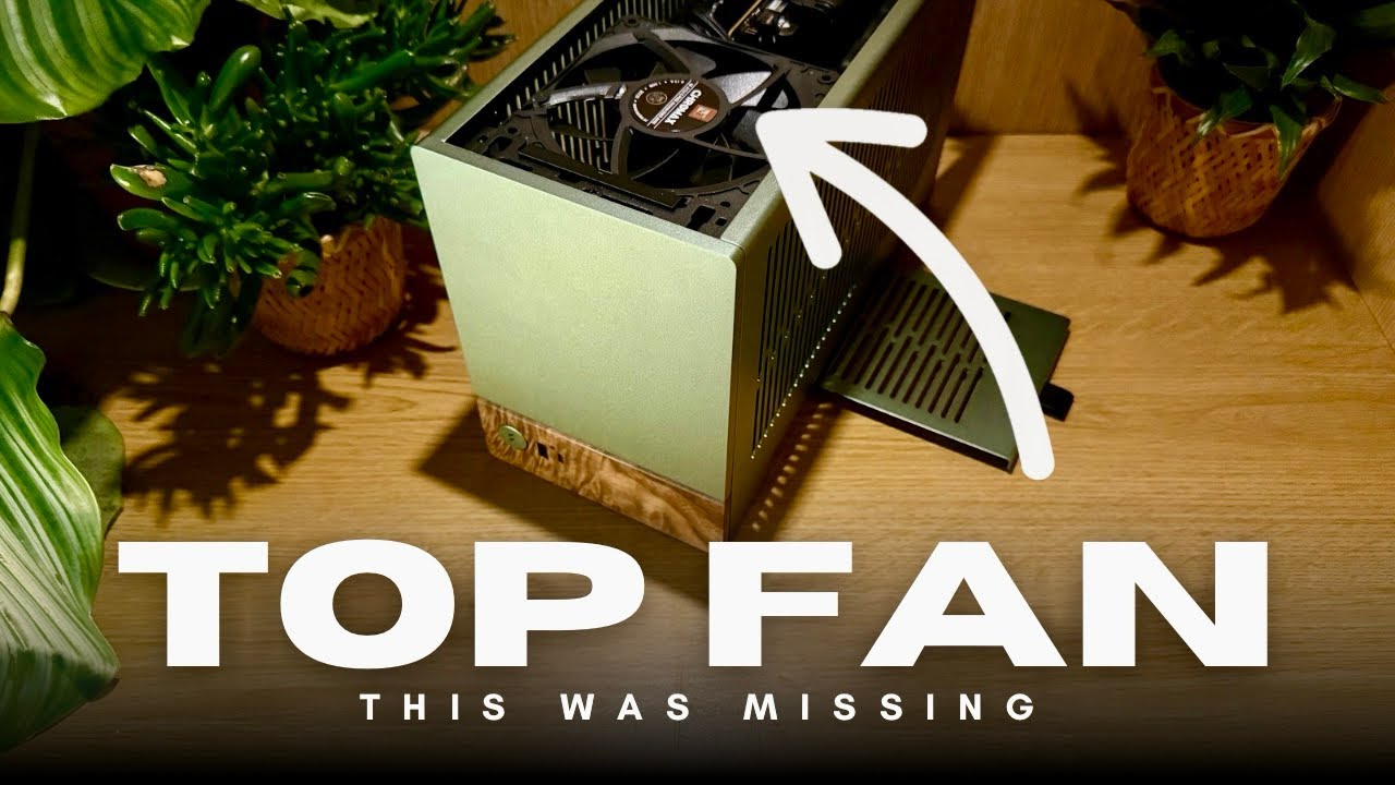 Does a Top Fan Fix the FRACTAL TERRA?  |  Build & Benchmarks