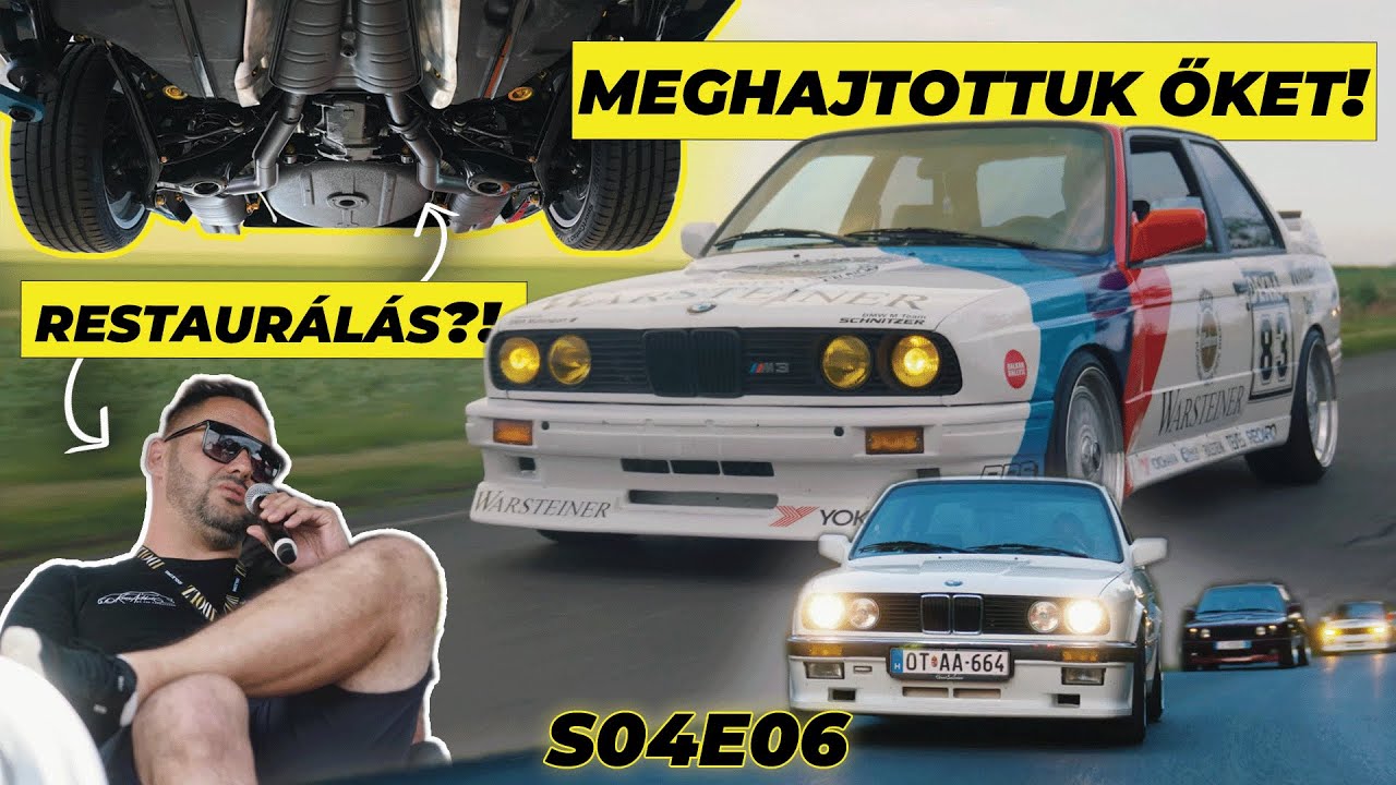 MEGHAJTOTTUK AZ M3-akat & ELKÉSZÜLT A BÁLNA! E31 850 teljes restaurálás - Kárai Exclusive