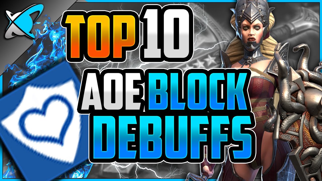 TOP 10 *AOE Block Debuffs* Champions | The BEST Buff in the Game !? | RAID: Shadow Legends