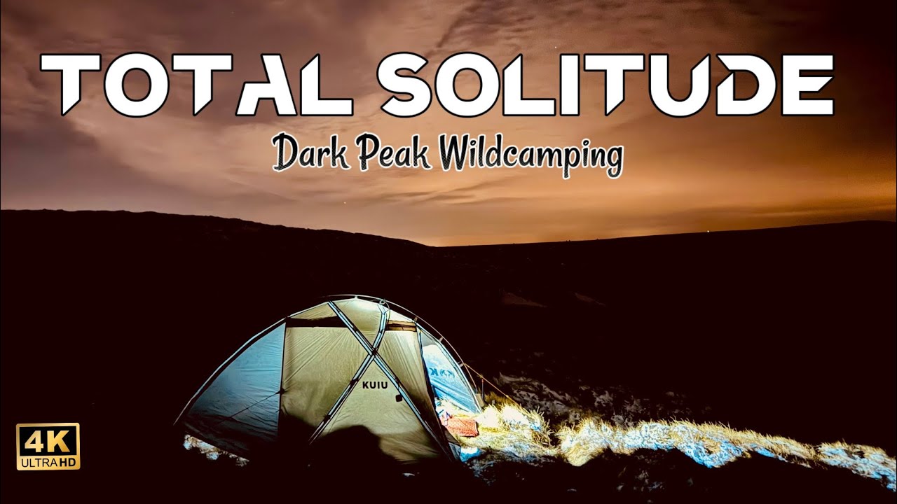 ❄️ Winter Peak District solo wild camp near Margery Stones with lovely food | KUIU Storm Star ❄️
