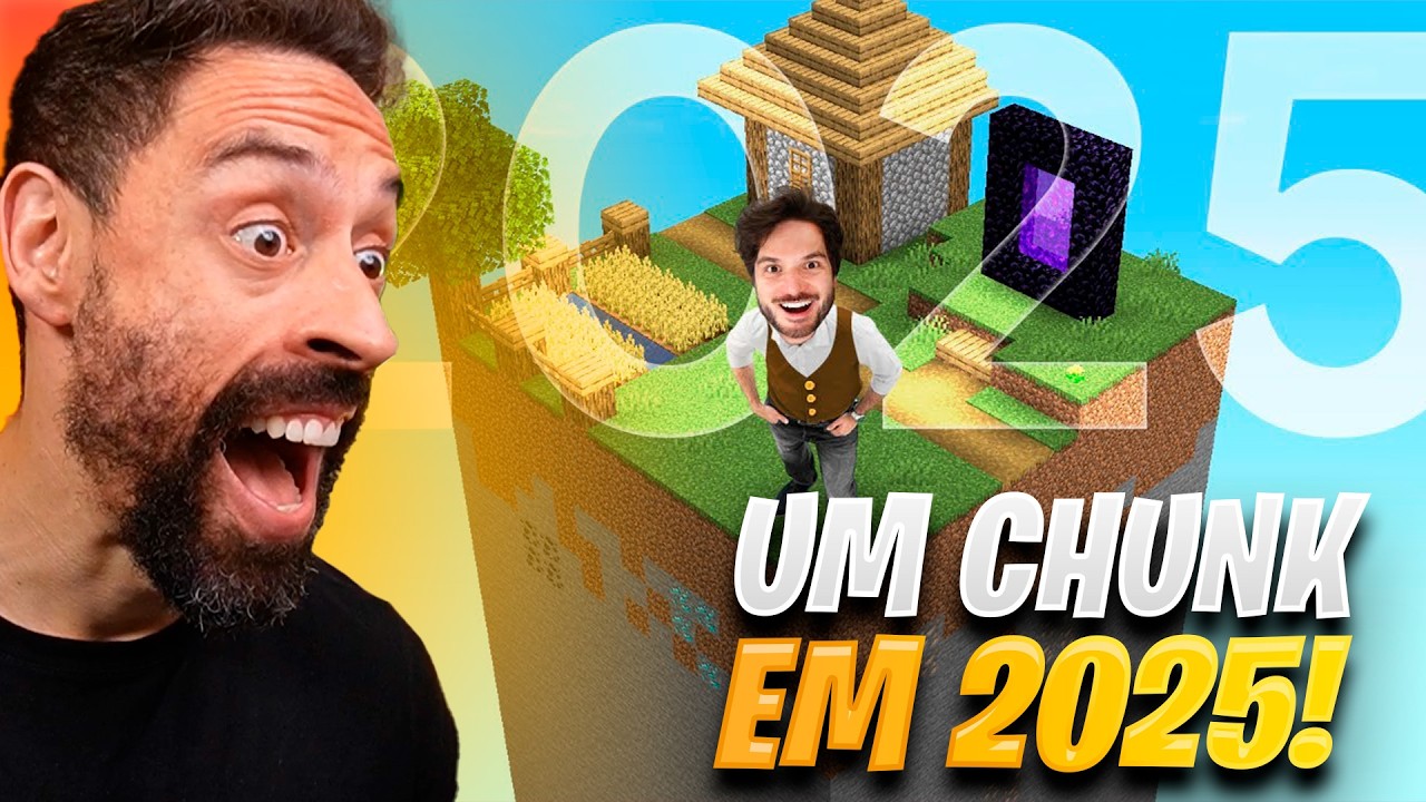 JAZZGHOST zerou o MINECRAFT somente com 1 bloco?