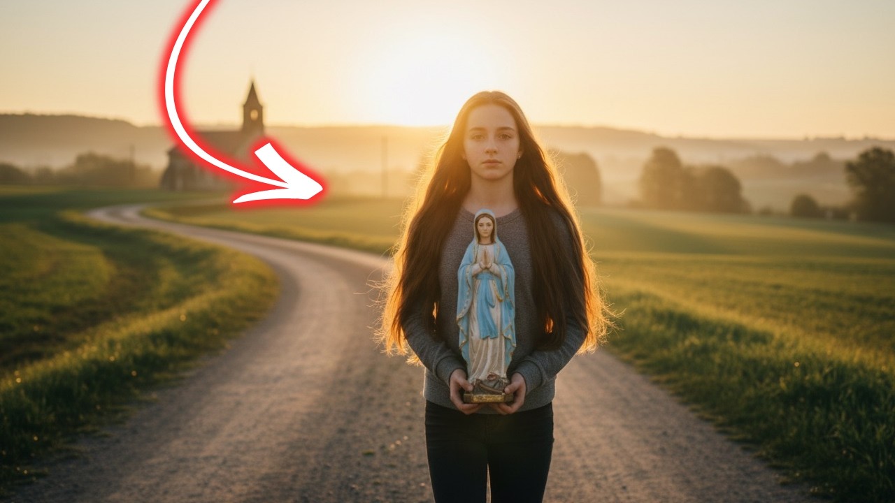 A 15-Year-Old Girl Carried a Virgin Mary Statue for 64 Miles… The Reason Touched Everyone