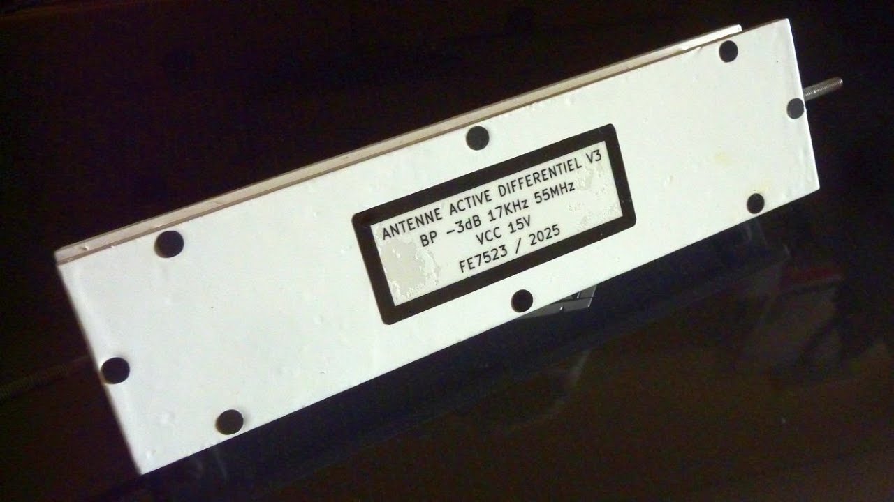 Active differential antenna 3rd version