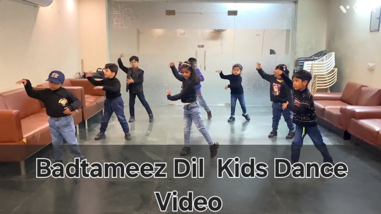 Badtameez Dil Kids Dance Video Yeh Jawaani Hai Deewani | PRITAM | Ranbir Kapoor, Deepika Padukone