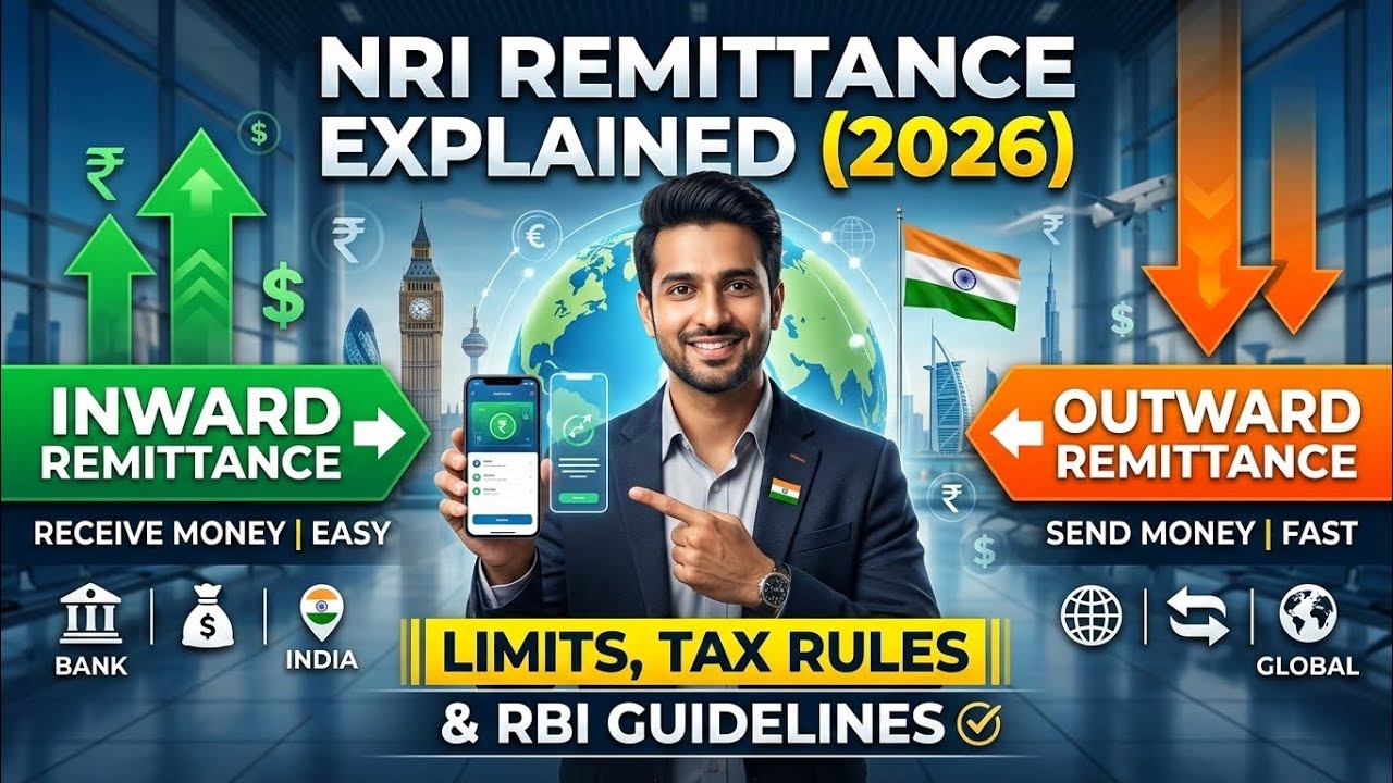 NRI Inward & Outward Remittance Explained 2026 | Limits, Tax Rules & RBI Guidelines