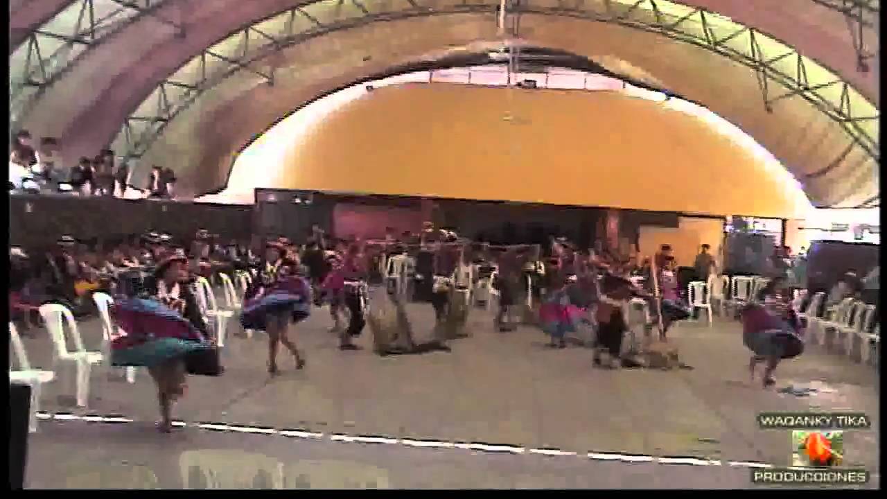 DANZA CHACUY DE VICU&Ntilde;AS DE HUALLA GANADOR DE LOS JUEGO FLORALES 2008