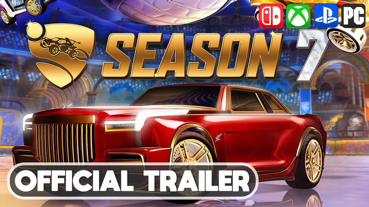 Rocket League: Season 7 - Gameplay Trailer (New Utopia Coliseum Arena & The Maestro Car)
