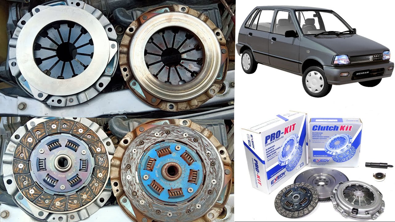 Clutch Plate l Pressure Plate Replacement Suzuki Mehran Complete Video