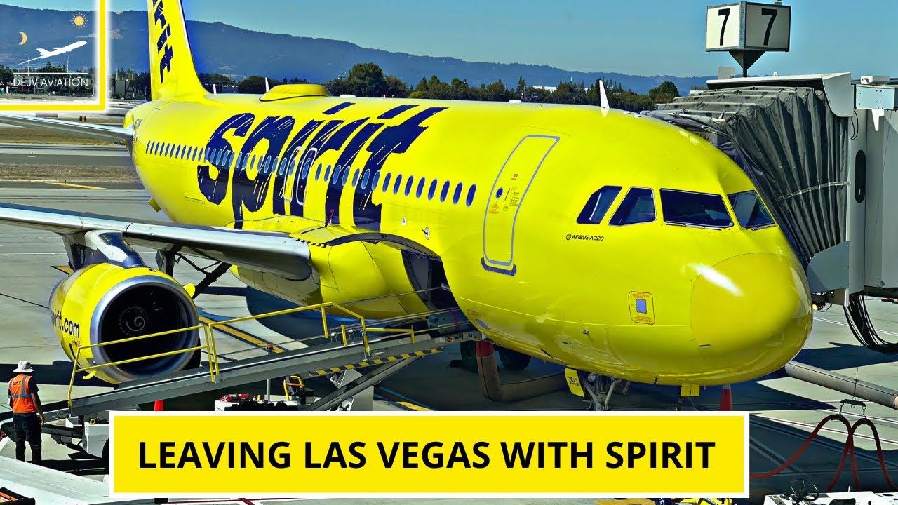 [4K] TRIP REPORT | Leaving LAS VEGAS with SPIRIT AIRLINES | Airbus A320neo | Las Vegas - San Diego