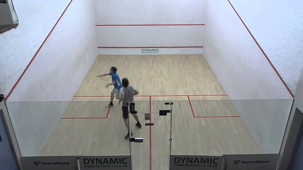 Norfolk squash EATSC Tim Dixon v David Gouldby game 2
