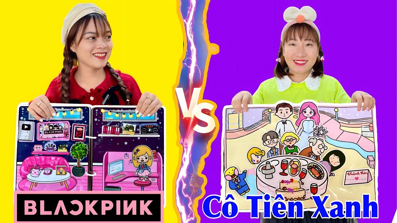 Bộ Đồ Chơi BLACKPINK Và CÔ TIÊN XANH