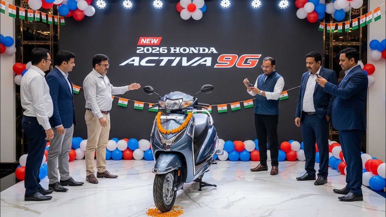 New 2026 Honda Activa 9G FINALLY Revealed 😱 | Mileage King with Smart Tech!