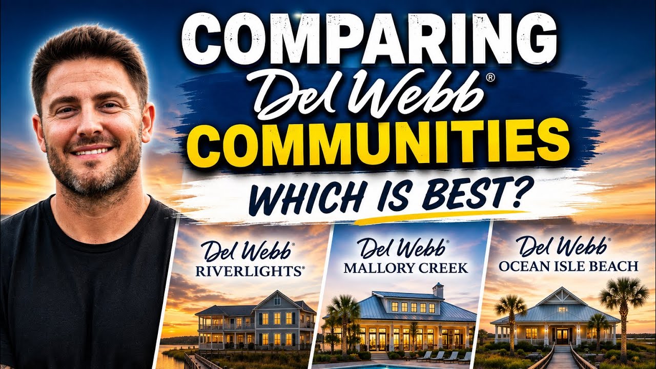 Del Webb в Уилмингтоне, Северная Каролина &mdash; 3 сообщества для людей старше 55 лет рядом с Уилмингт...