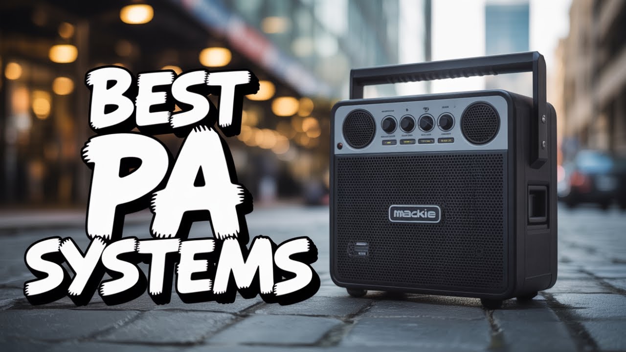 The Best Portable PA Systems of 2026 Compared