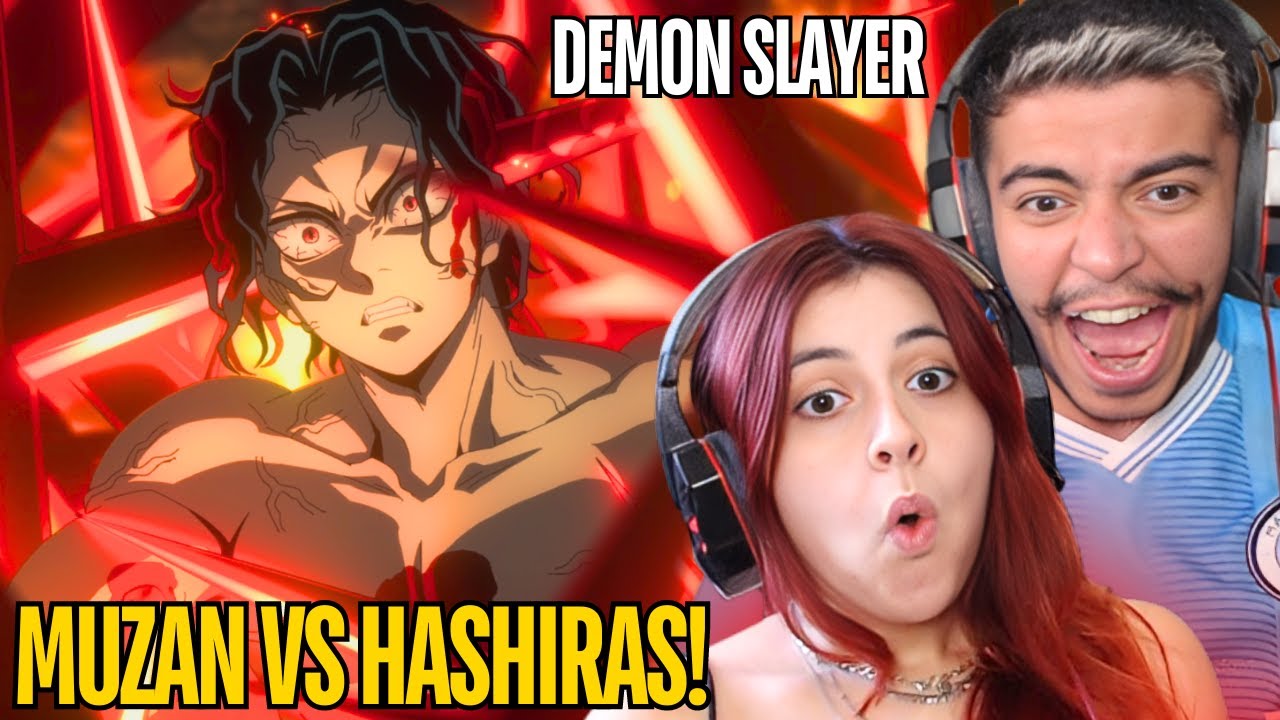 MUZAN VS HASHIRAS! DEMON SLAYER TEMPORADA 4 EPISÓDIO 8 REACT