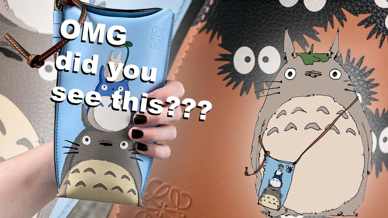 Loewe x My Neighbor Totoro - unseen close ups of the hard to get items!