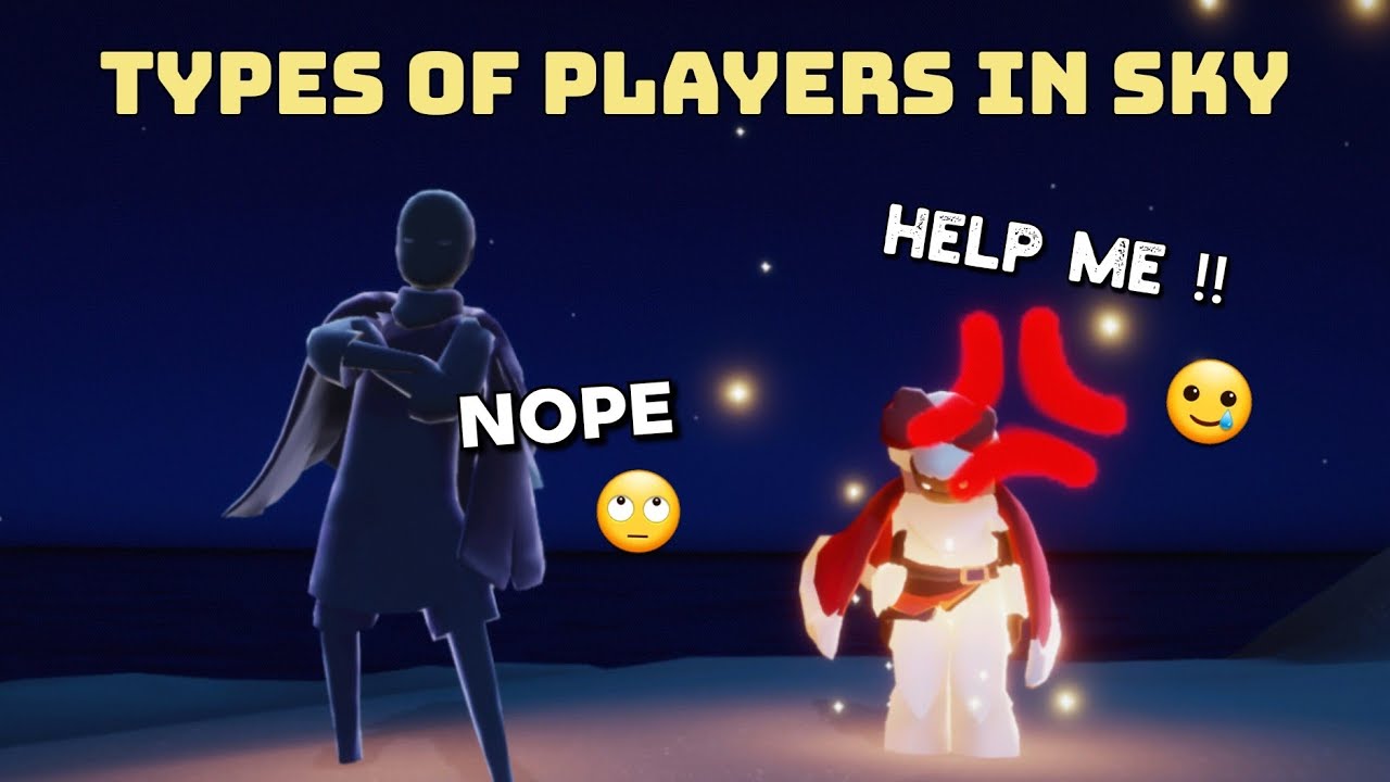 Types of Players in Sky 🎭 | Part 3 | Sky meme