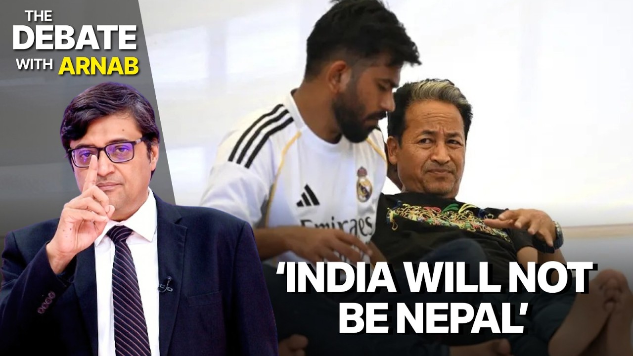 India Will NOT Be Nepal: Arnab Shreds Sonam Wangchuk&rsquo;s Nepal-Like Plan As CJP Protest Turns Violent