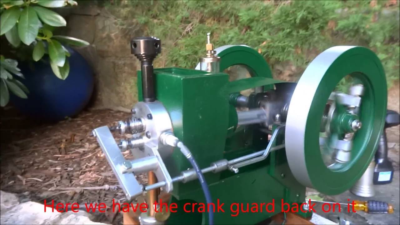 Hopper Cooled Hit and Miss Gas Engine