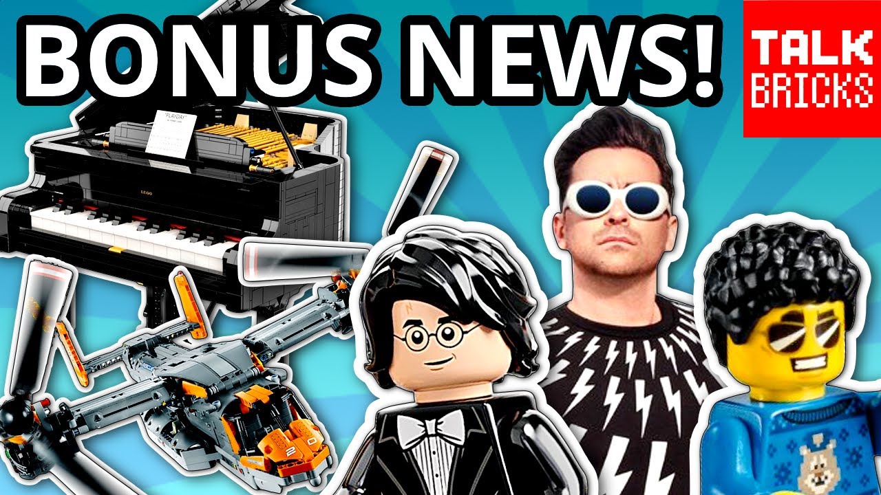 BONUS LEGO NEWS! HUGE LEGO Cancellation! Ideas Grand Piano! New Harry Potter! LEGO City! Comic Con!