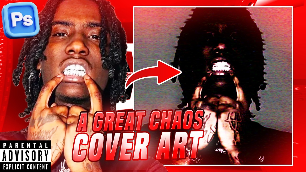 CREATE a COVER ART like A GREAT CHAOS! | Photoshop Tutorial