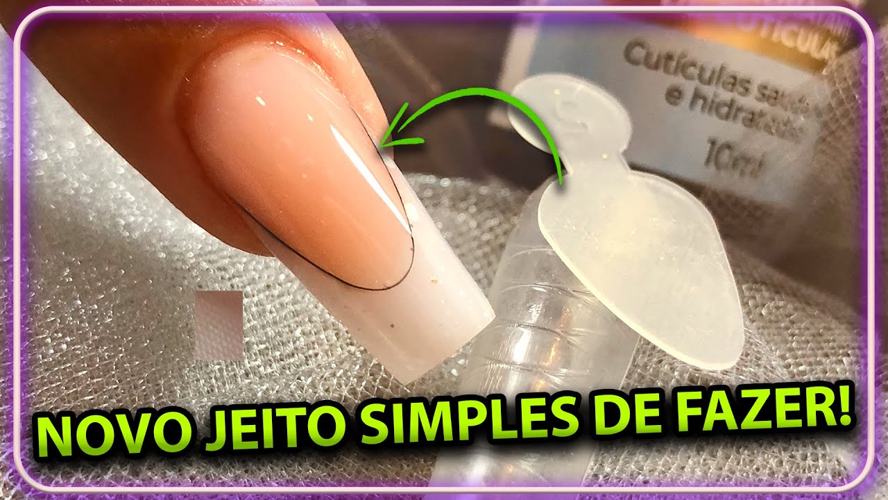 Francesa Reversa Mais F&aacute;cil: Como Usar  o Silicone Pads da Fibra Super!