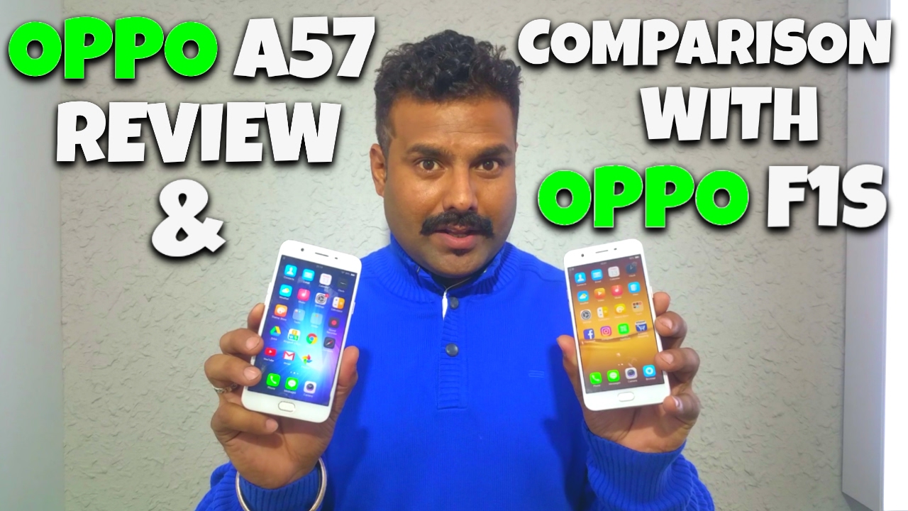 OPPO A57 VS OPPO F1S