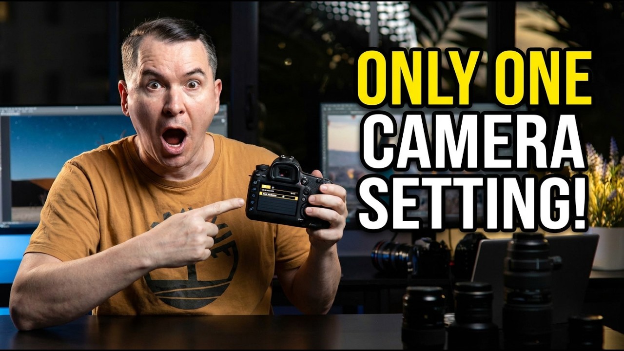 Эта ОДНА настройка камеры поможет сохранить множество ваших фотографий | Урок фотографии