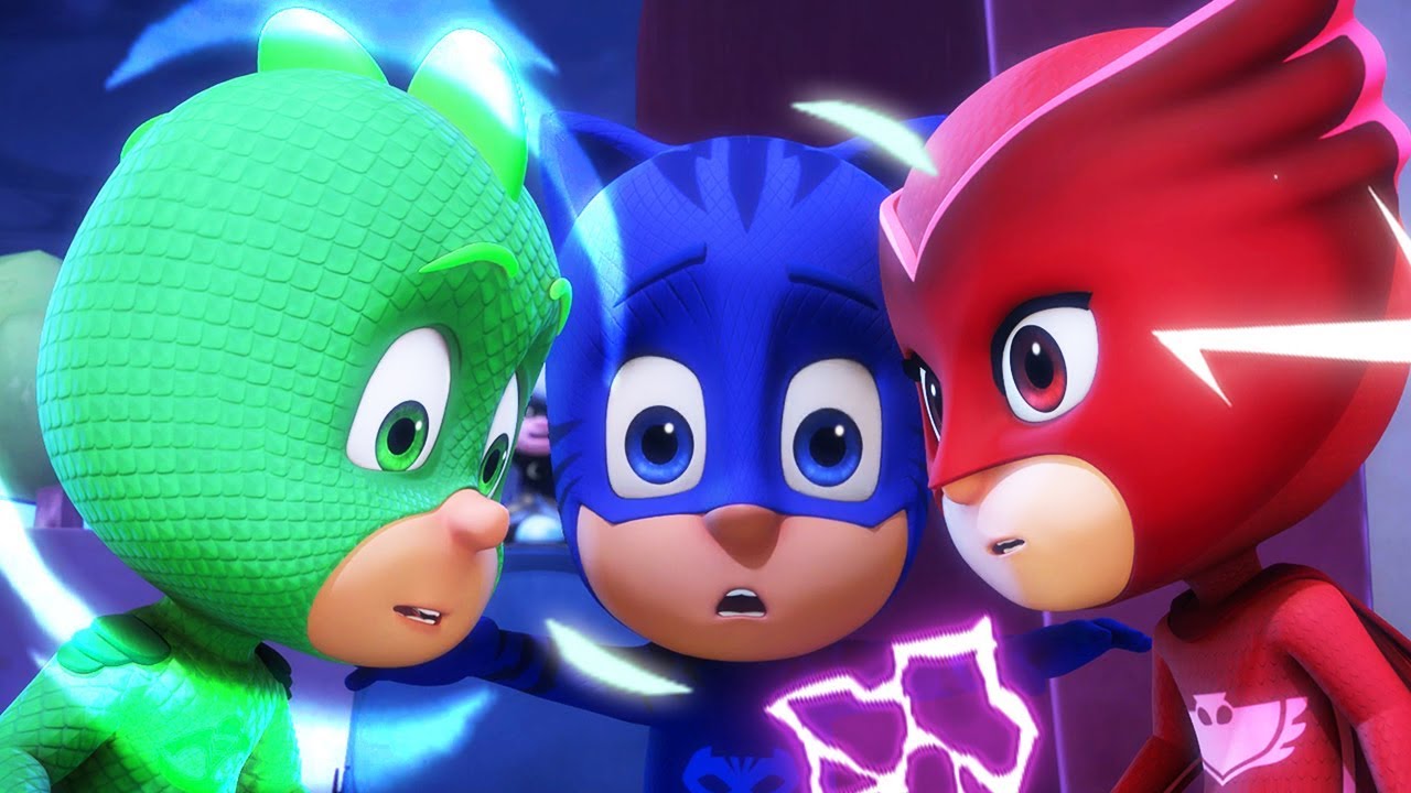パジャマスク PJ MASKS ★ 1 せっかちなアウレット, 2 キャットボーイと あめのくも |  子供向けアニメ