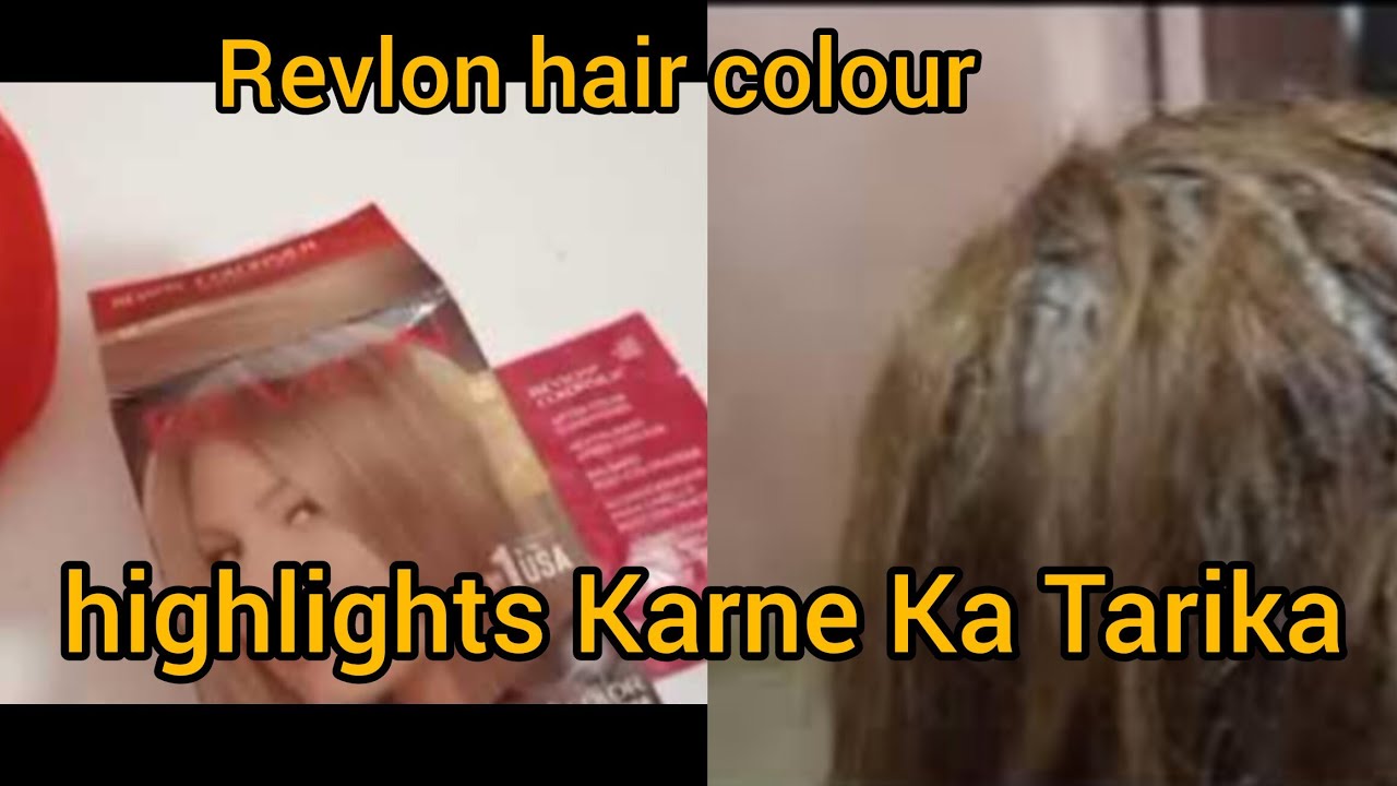 Revlon hair colour se hair sticking Karne Ka Tarika.aysha beauty and vlog