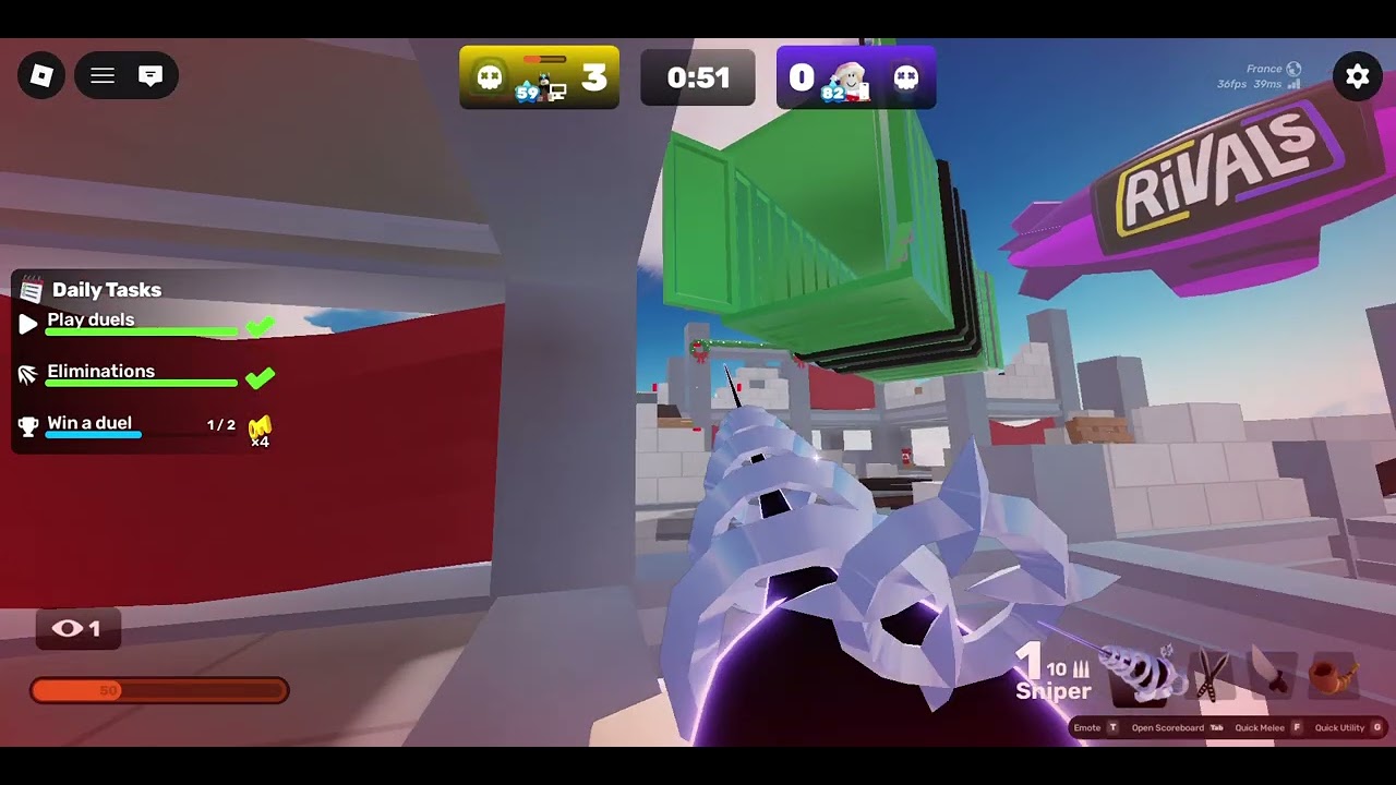 Rivals with my friend