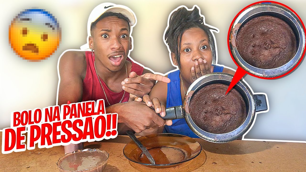 FIZEMOS UM BOLO NA PANELA DE PRESSÃO EM 9 MINUTOS ( como assim? )