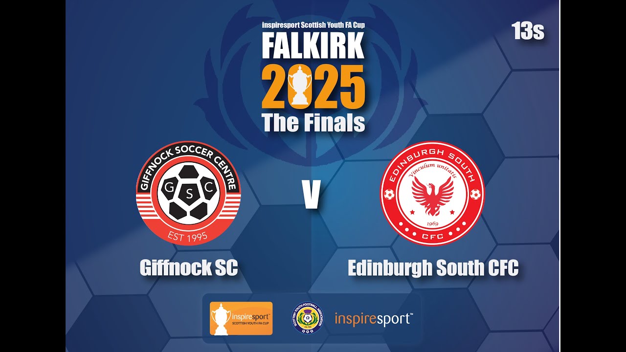 13s Cup Final - Giffnock SC v Edinburgh South CFC
